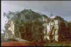 Image Depicting Partial Collapse of Masonry Building, Spitak, Armenia