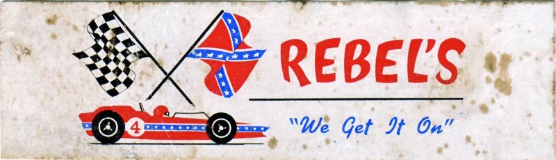 1972 Rebels Bumper Sticker