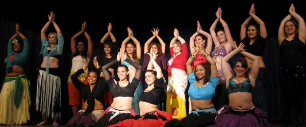 Mirage Bellydancers group photo from Fall '12.