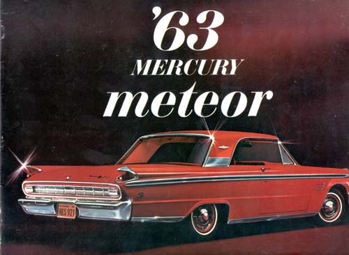 1963 Mercury Meteor Showroom Broshure