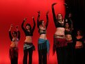 The Mirage belly dancers perform a tribal piece.